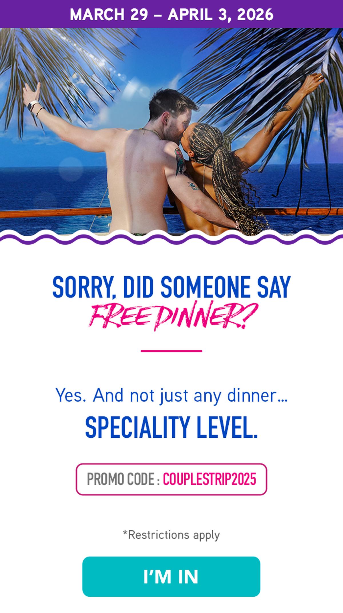 Temptation Caribbean Cruise