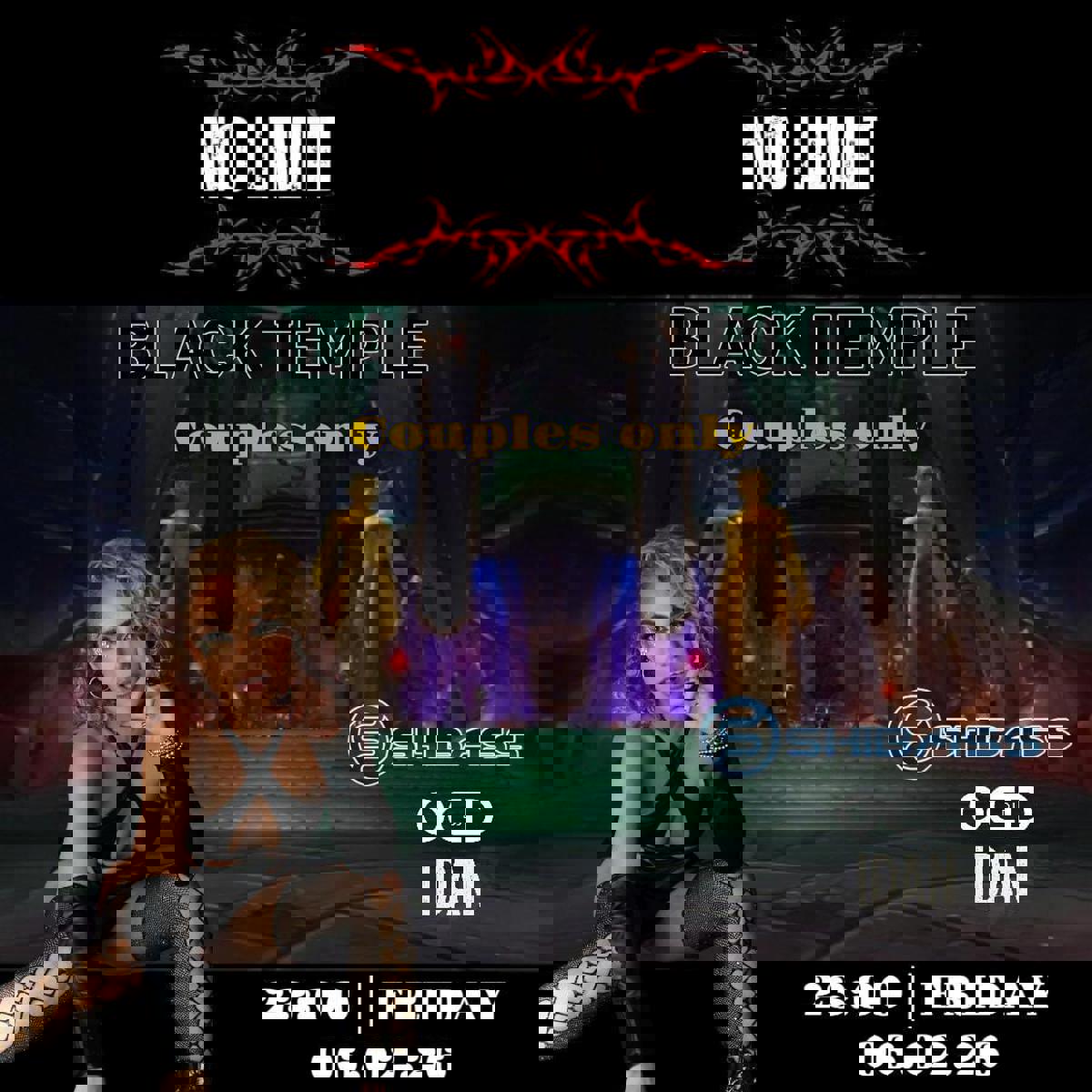 BLACK TEMPLE event photo