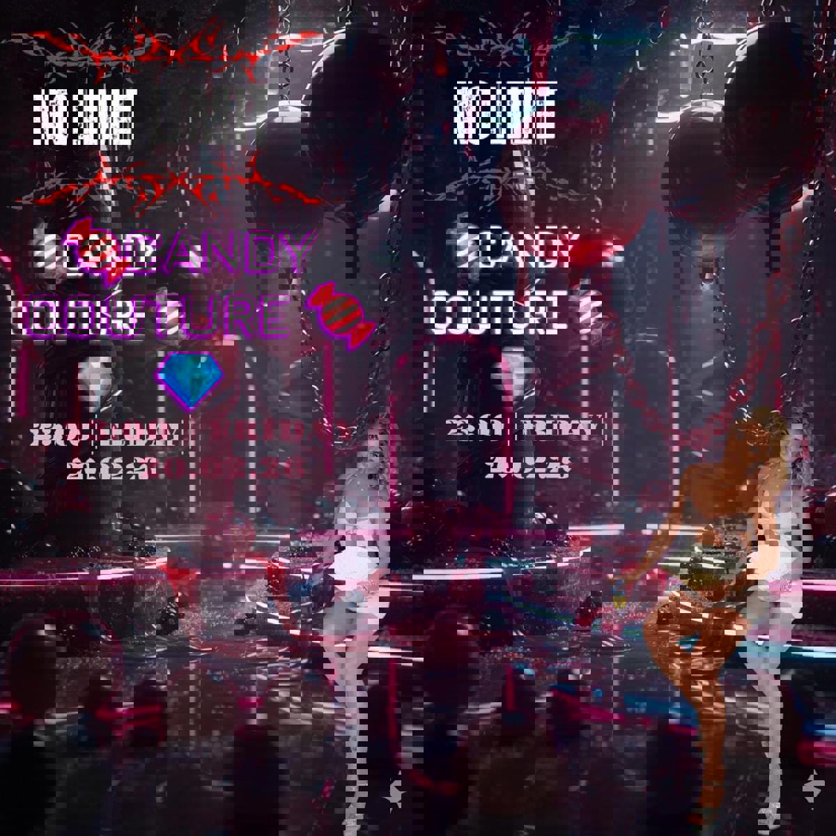 🍬💎 NO LIMIT presents — CANDY COUTURE 💎🍬